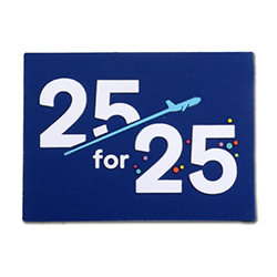2" 3D MAGNET - 25 FOR 25