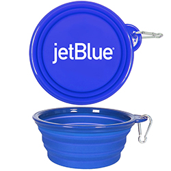 7" COLLAPSIBLE TRAVEL PET BOWL