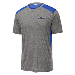 MENS TRI-BLEND WICKING DRAFT TEE