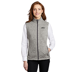 LADIES' SWEATER FLEECE VEST