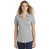 LADIES SPORT-TEK POSICHARGE TRI-BLEND POLO